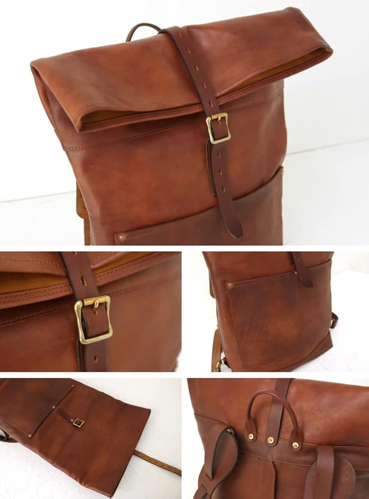 Vasco ロールトップ リュック バックパック ヴァスコ VASCO/ヴァスコ/LEATHER ROLLTOP RUCK SACK/レザーロールトップ